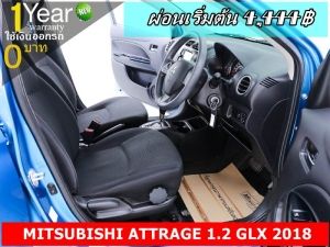 ออกรถ 0 บาท MITSUBISHI ATTRAGE 1.2 GLX 2018 รูปที่ 2